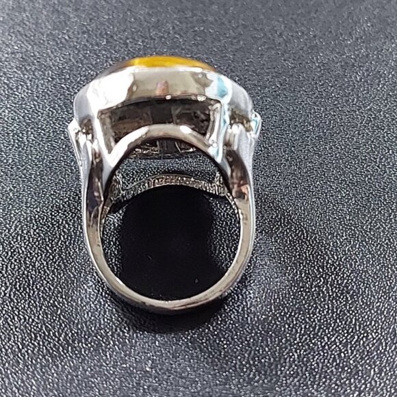 Tiger Eye Ring (Size 4.75) - Picture 15 of 16